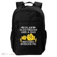 Electrician Lineman Dad Joke For Electrical Engineer Father Backpack thumb 0