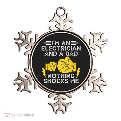 Electrician Lineman Dad Joke For Electrical Engineer Father Ornament