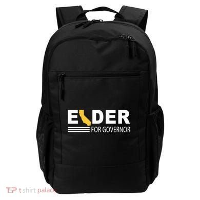 Elder For Governor California Backpack