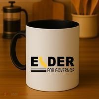 Elder For Governor California Coffee Mug thumb 4
