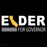 Elder For Governor California Ornament thumb 1