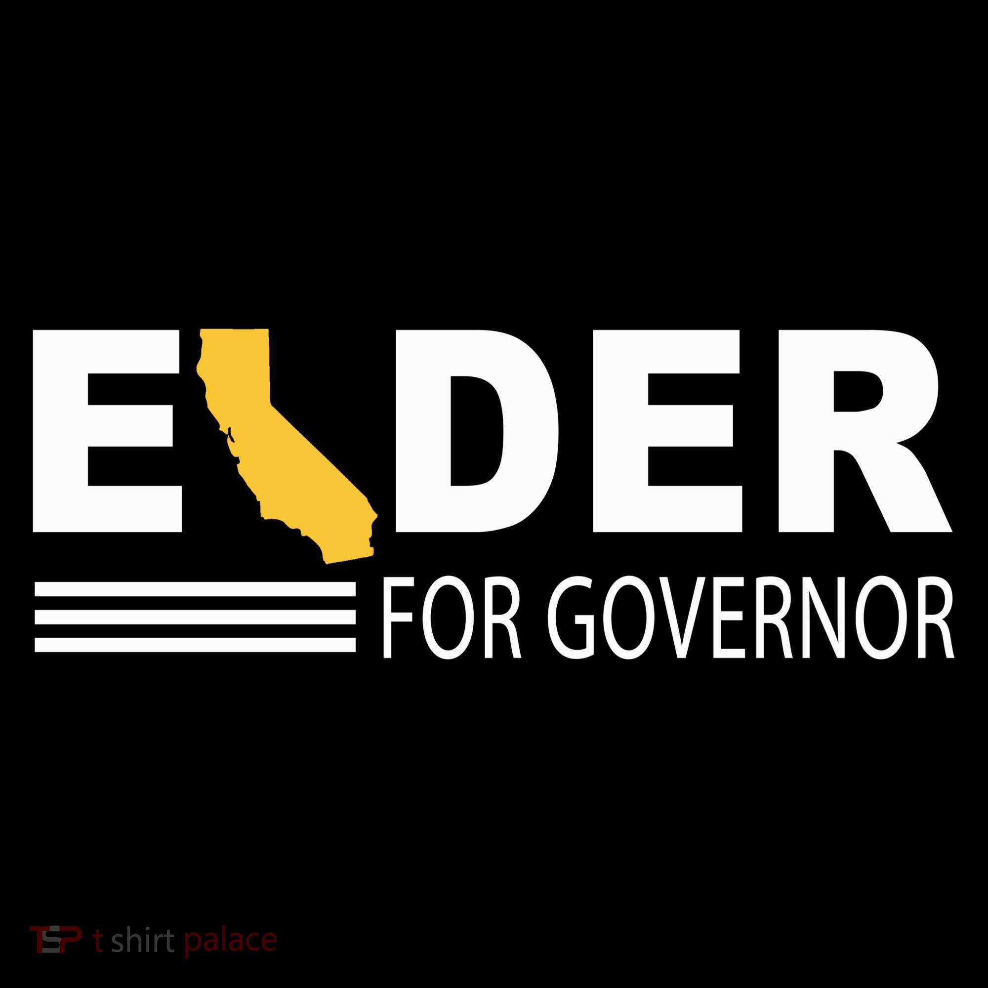 Elder For Governor California Ornament