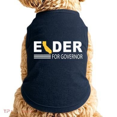 Elder For Governor California Doggie Tank