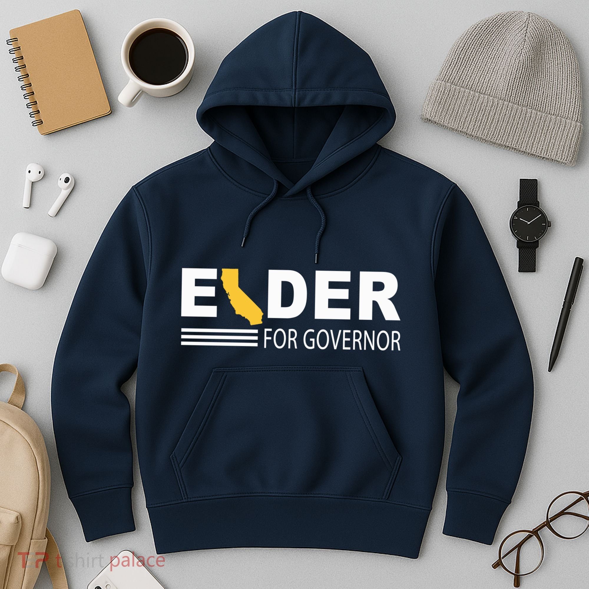 Elder For Governor California Hoodie