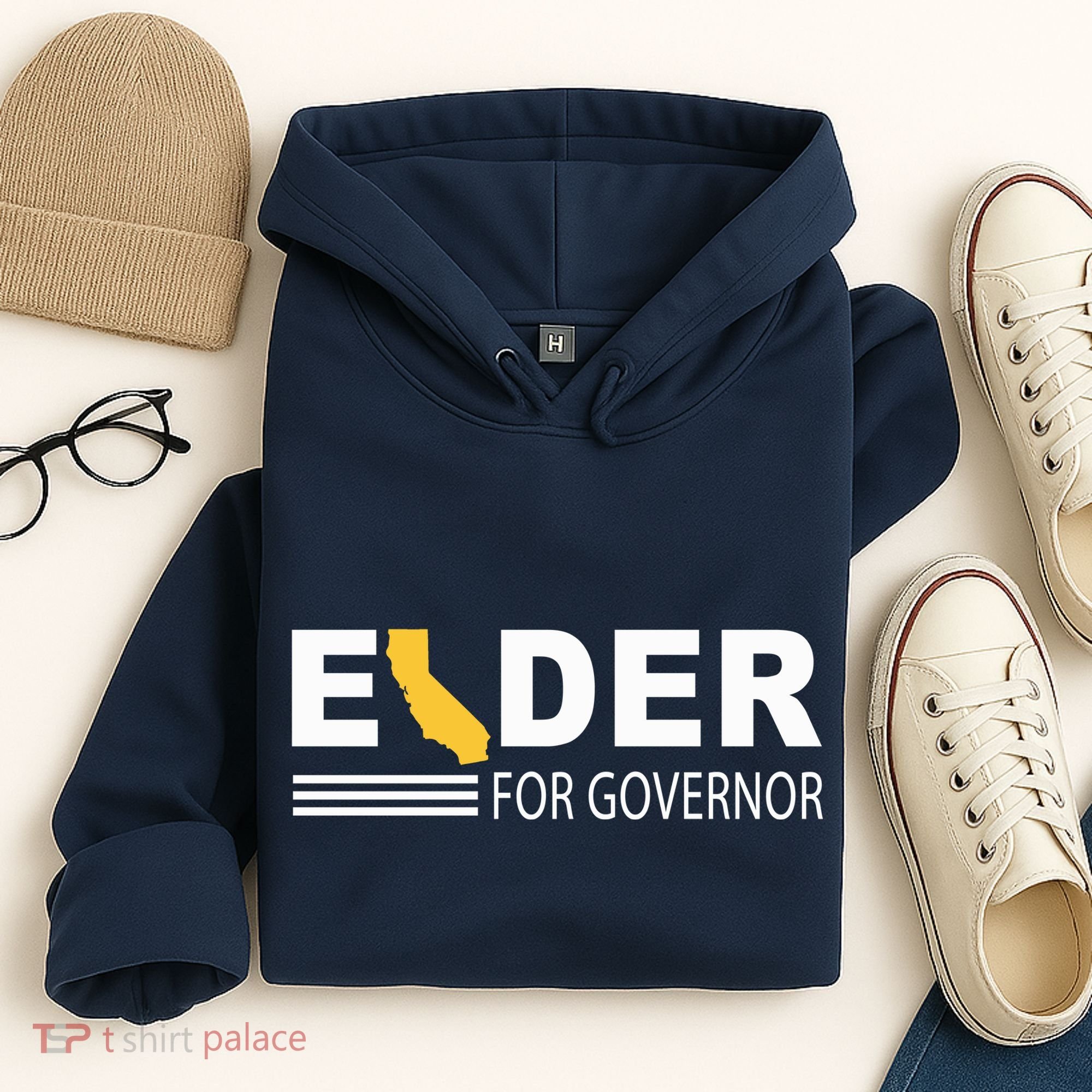 Elder For Governor California Hoodie