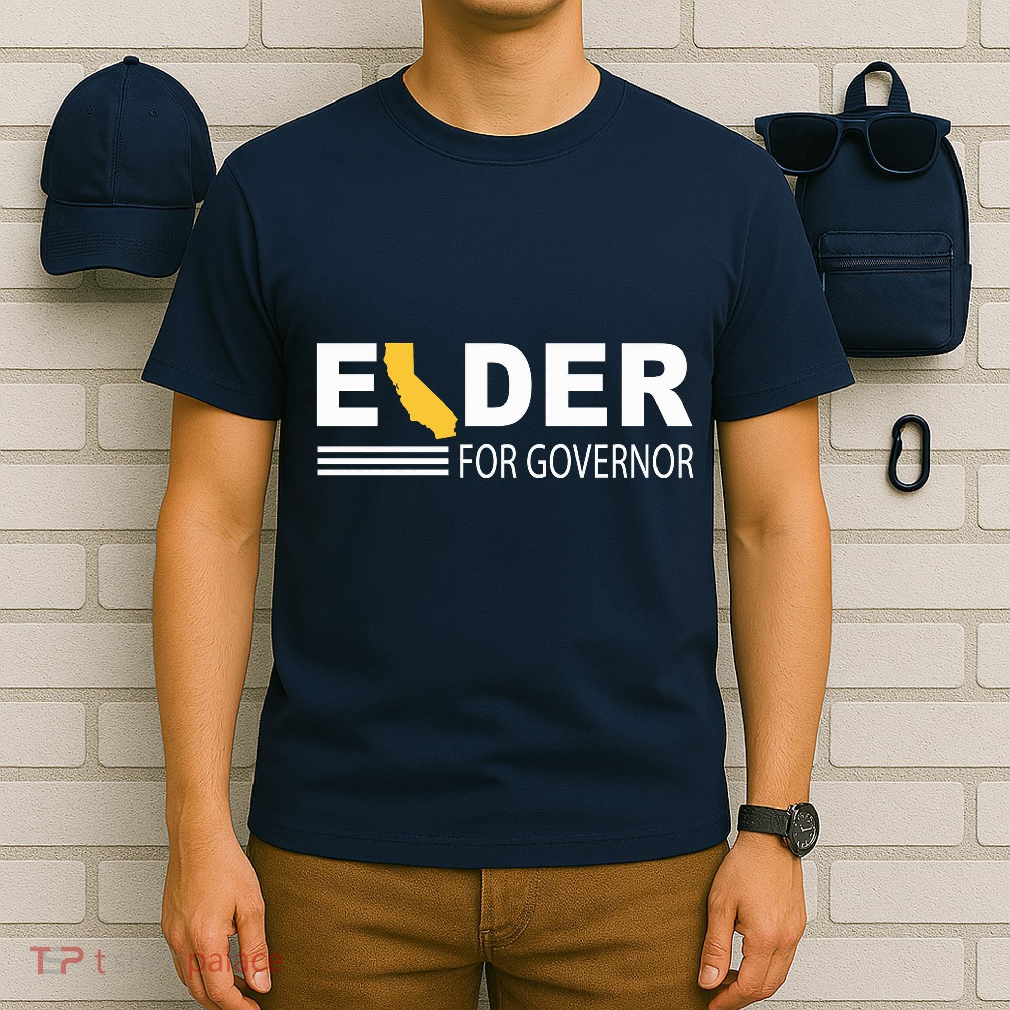 Elder For Governor California T-Shirt
