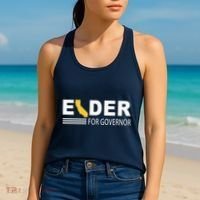Elder For Governor California Women's Tank Top thumb 2