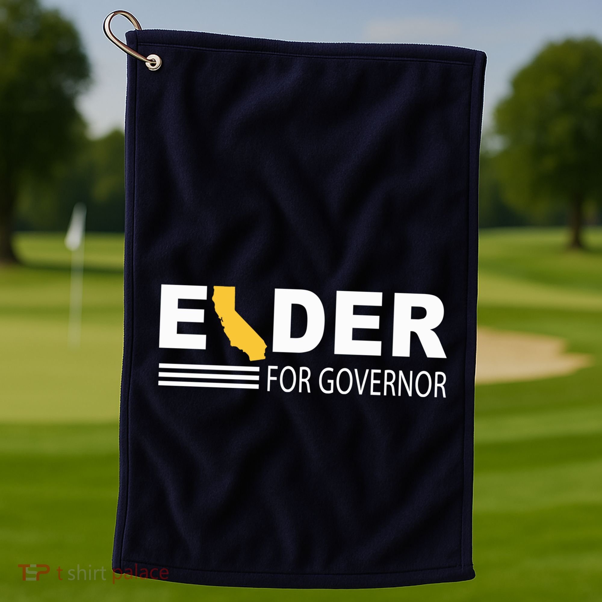 Elder For Governor California Golf Towel