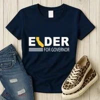 Elder For Governor California Women's T-Shirt thumb 3