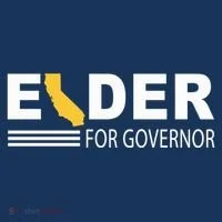 Elder For Governor California Women's T-Shirt thumb 6