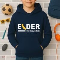 Elder For Governor California Kids Hoodie thumb 2