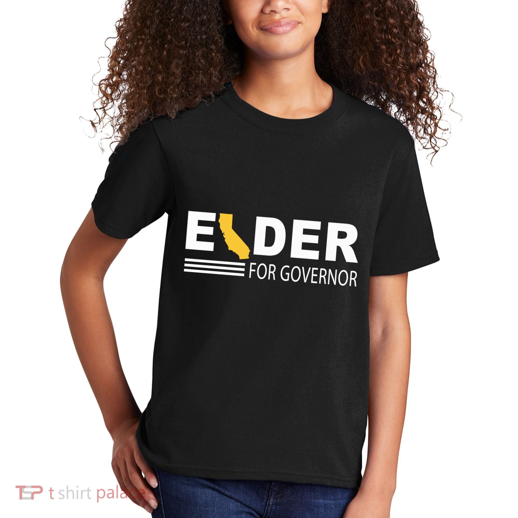 Elder For Governor California Kids T-Shirt