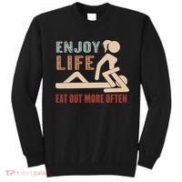 Enjoy Life Eat Out More Often Sweatshirt thumb 0