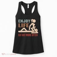 Enjoy Life Eat Out More Often Women's Tank Top thumb 0