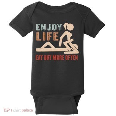 Enjoy Life Eat Out More Often Baby Bodysuit