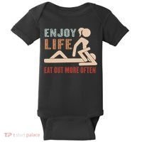 Enjoy Life Eat Out More Often Baby Bodysuit thumb 0