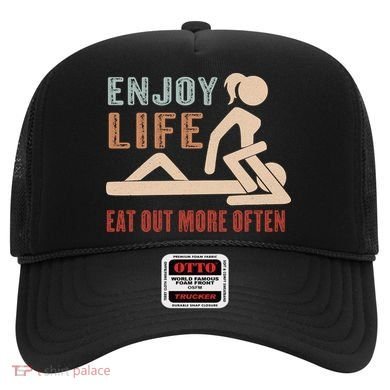 Enjoy Life Eat Out More Often Hat