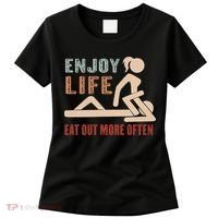 Enjoy Life Eat Out More Often Women's T-Shirt thumb 0