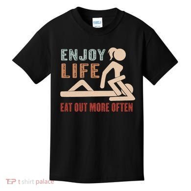 Enjoy Life Eat Out More Often Kids T-Shirt