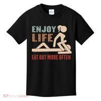 Enjoy Life Eat Out More Often Kids T-Shirt thumb 0