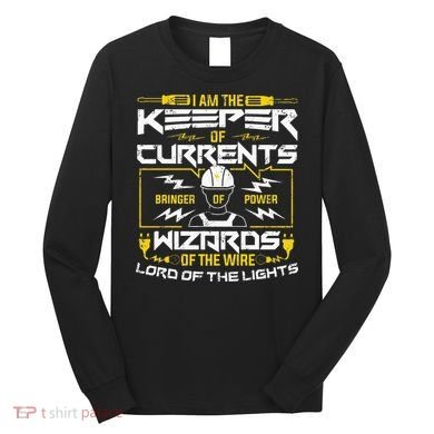Electrician Lineman Electrical Technician Long Sleeve Shirt