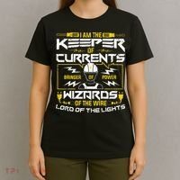 Electrician Lineman Electrical Technician T-Shirt thumb 4