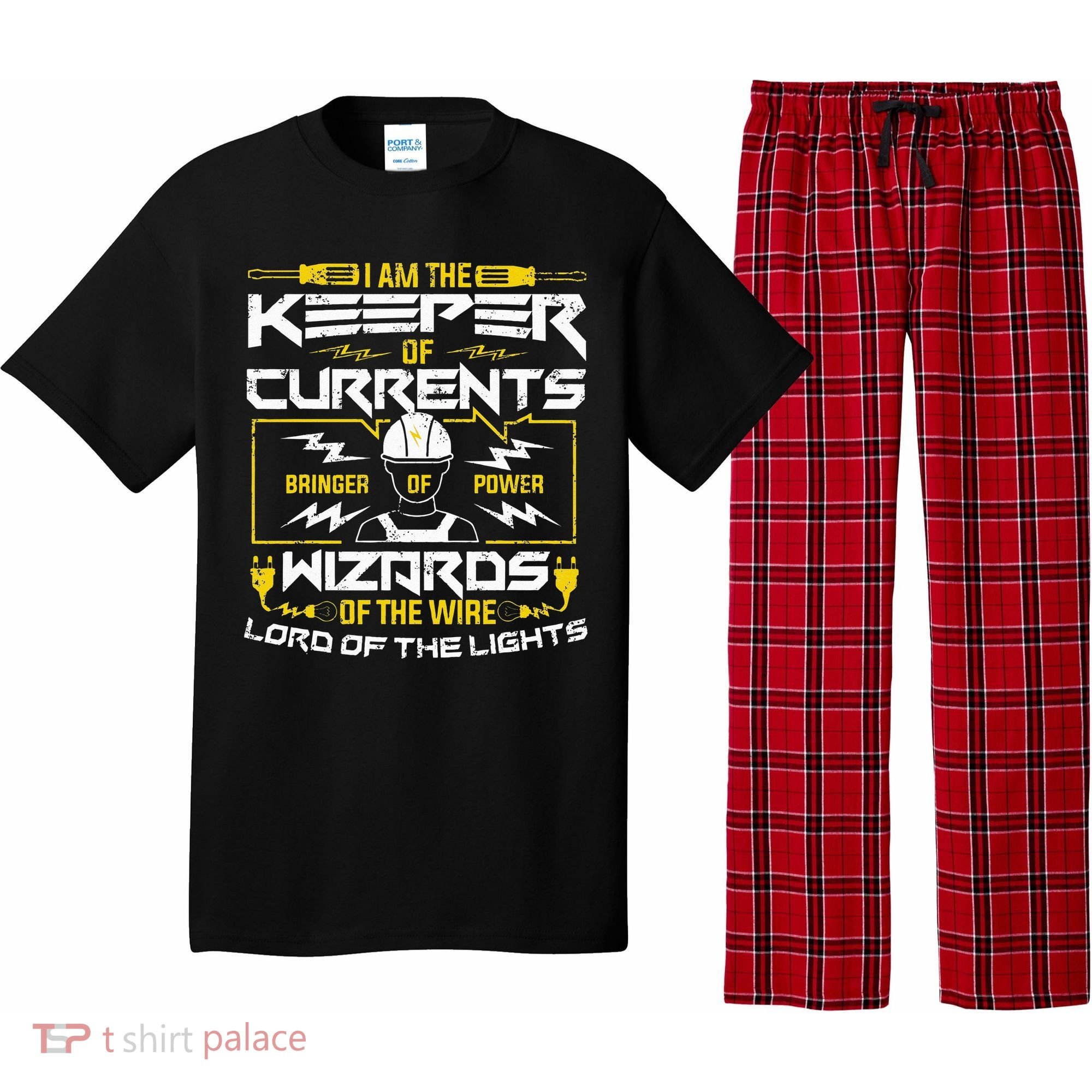 Electrician Lineman Electrical Technician Pajama Set