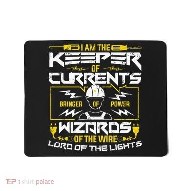 Electrician Lineman Electrical Technician Mousepad