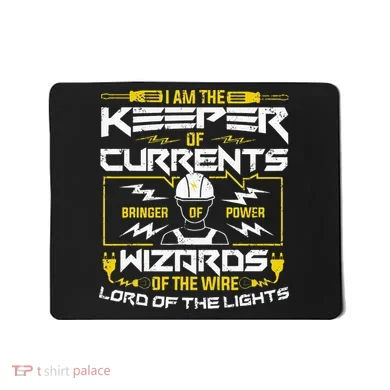 Electrician Lineman Electrical Technician Mousepad