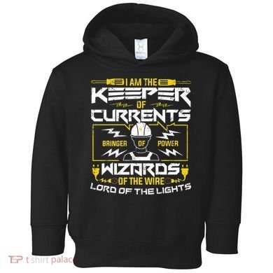 Electrician Lineman Electrical Technician Toddler Hoodie