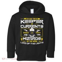 Electrician Lineman Electrical Technician Toddler Hoodie thumb 0