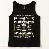 Electrician Lineman Electrical Technician Tank Top thumb 2