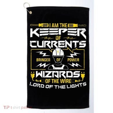 Electrician Lineman Electrical Technician Golf Towel