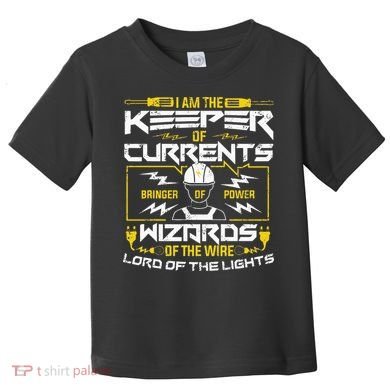 Electrician Lineman Electrical Technician Toddler T-Shirt