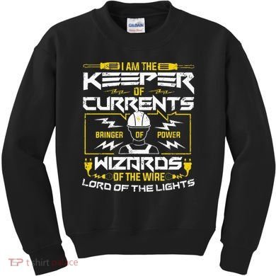 Electrician Lineman Electrical Technician Kids Sweatshirt