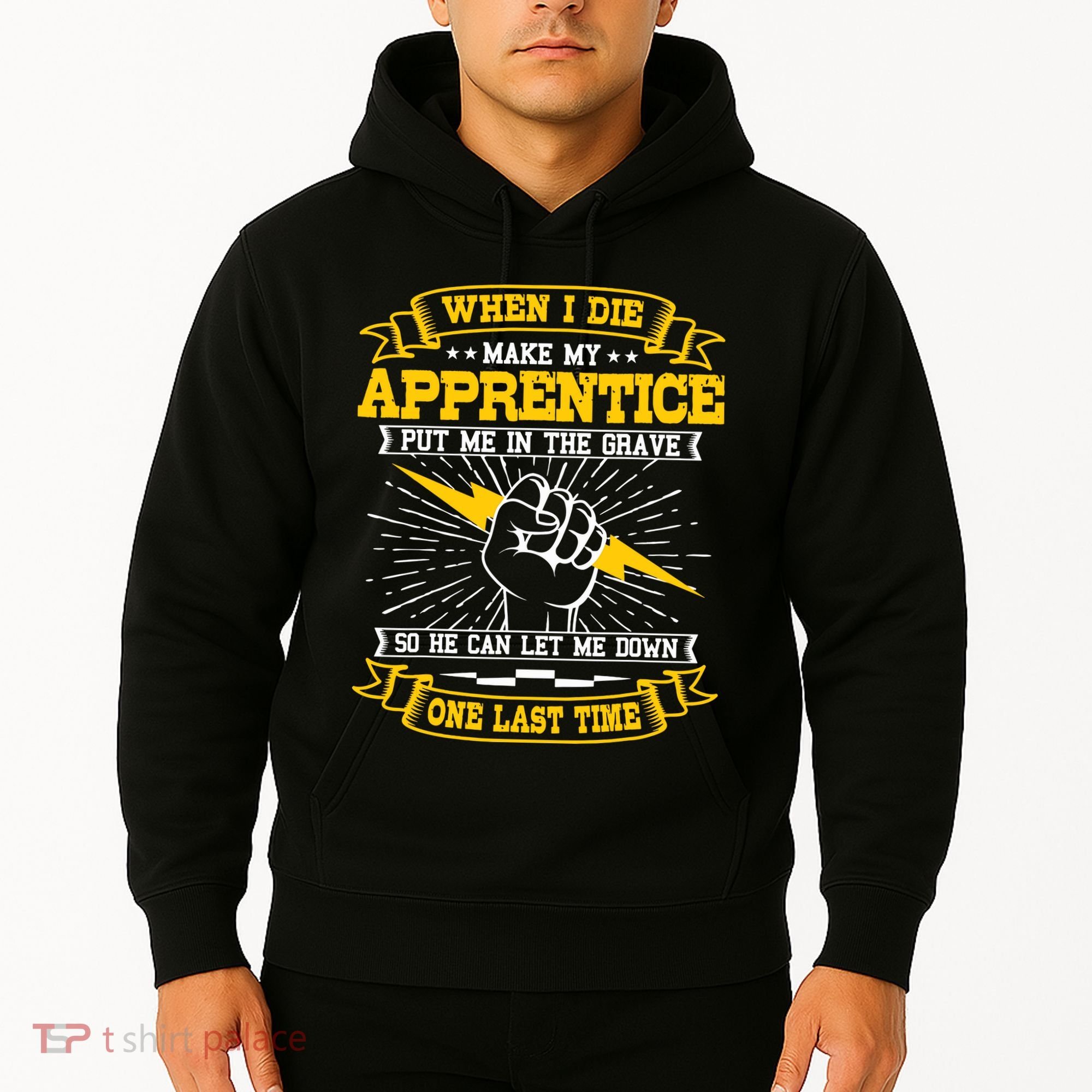 Electrician Lineman Electricity Wiring Electrical Engineer Hoodie