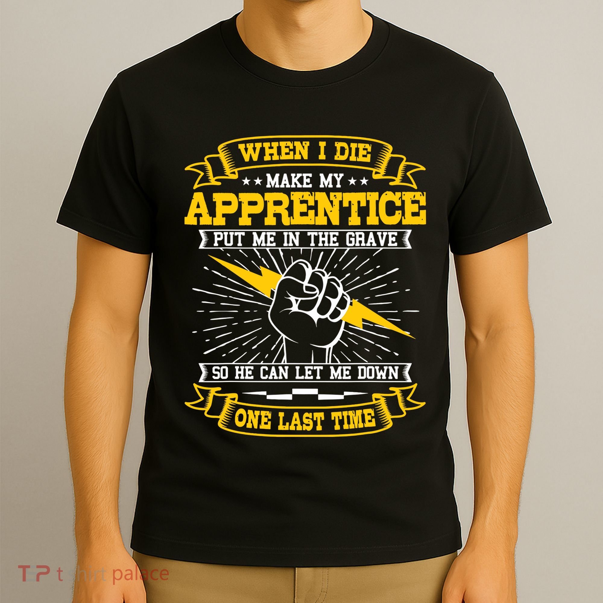 Electrician Lineman Electricity Wiring Electrical Engineer T-Shirt