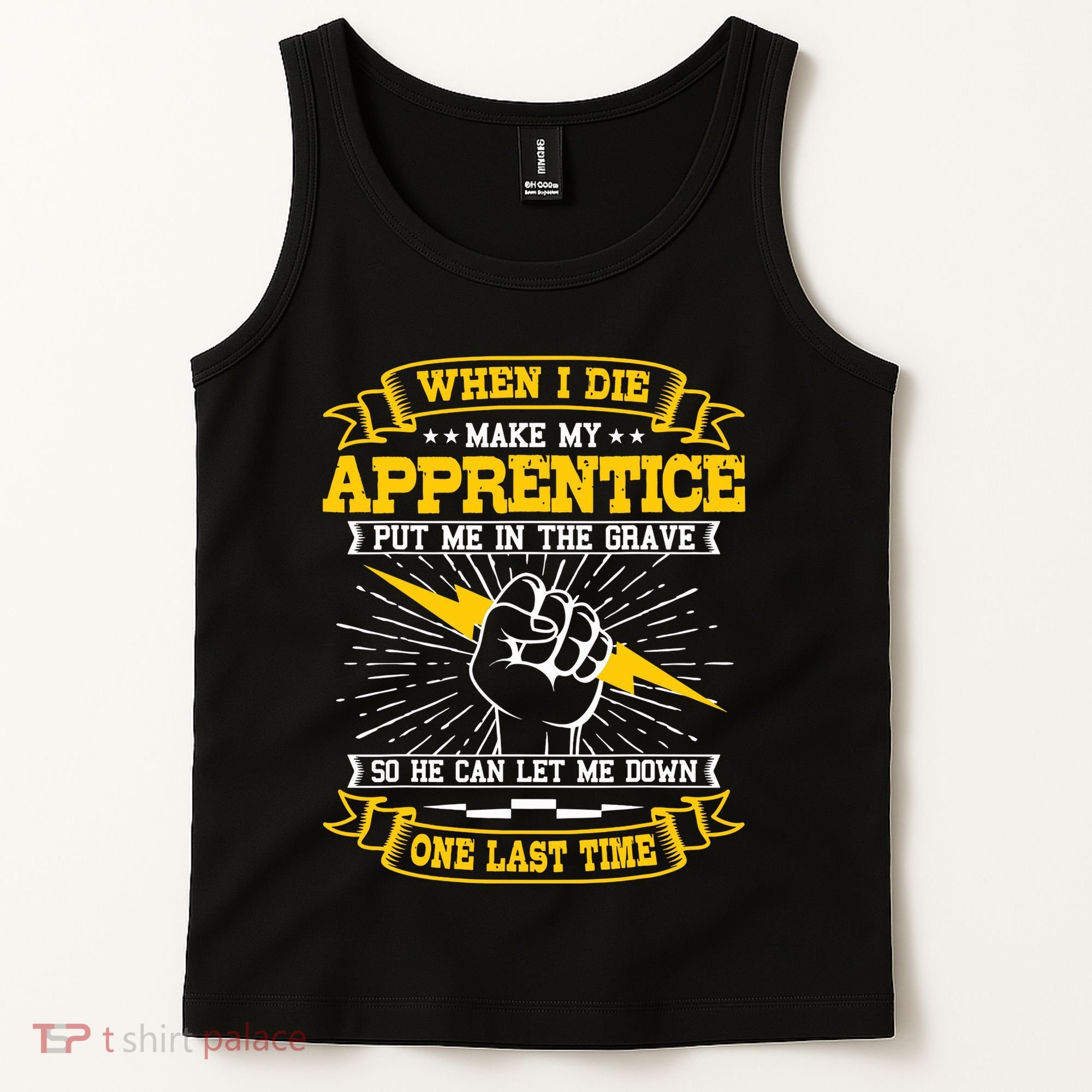 Electrician Lineman Electricity Wiring Electrical Engineer Tank Top