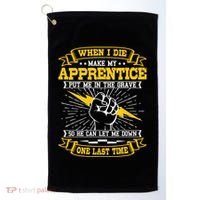 Electrician Lineman Electricity Wiring Electrical Engineer Golf Towel thumb 0