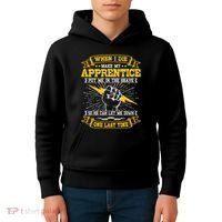 Electrician Lineman Electricity Wiring Electrical Engineer Kids Hoodie thumb 4