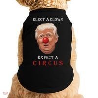 Elect a Clown Expect a Circus Doggie Tank thumb 0