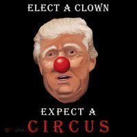 Elect a Clown Expect a Circus Doggie Tank thumb 4