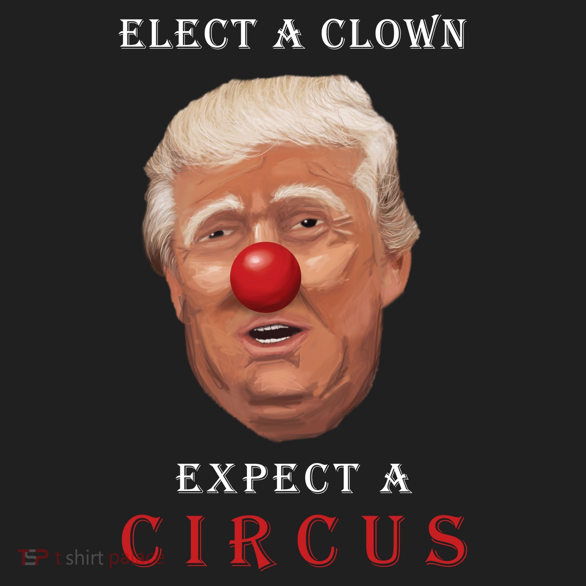 Elect a Clown Expect a Circus Golf Towel