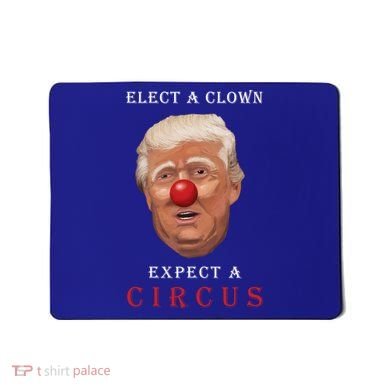 Elect a Clown Expect a Circus Mousepad