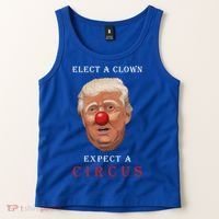 Elect a Clown Expect a Circus Tank Top thumb 2