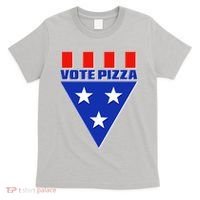 Elections Vote Pizza T-Shirt thumb 0