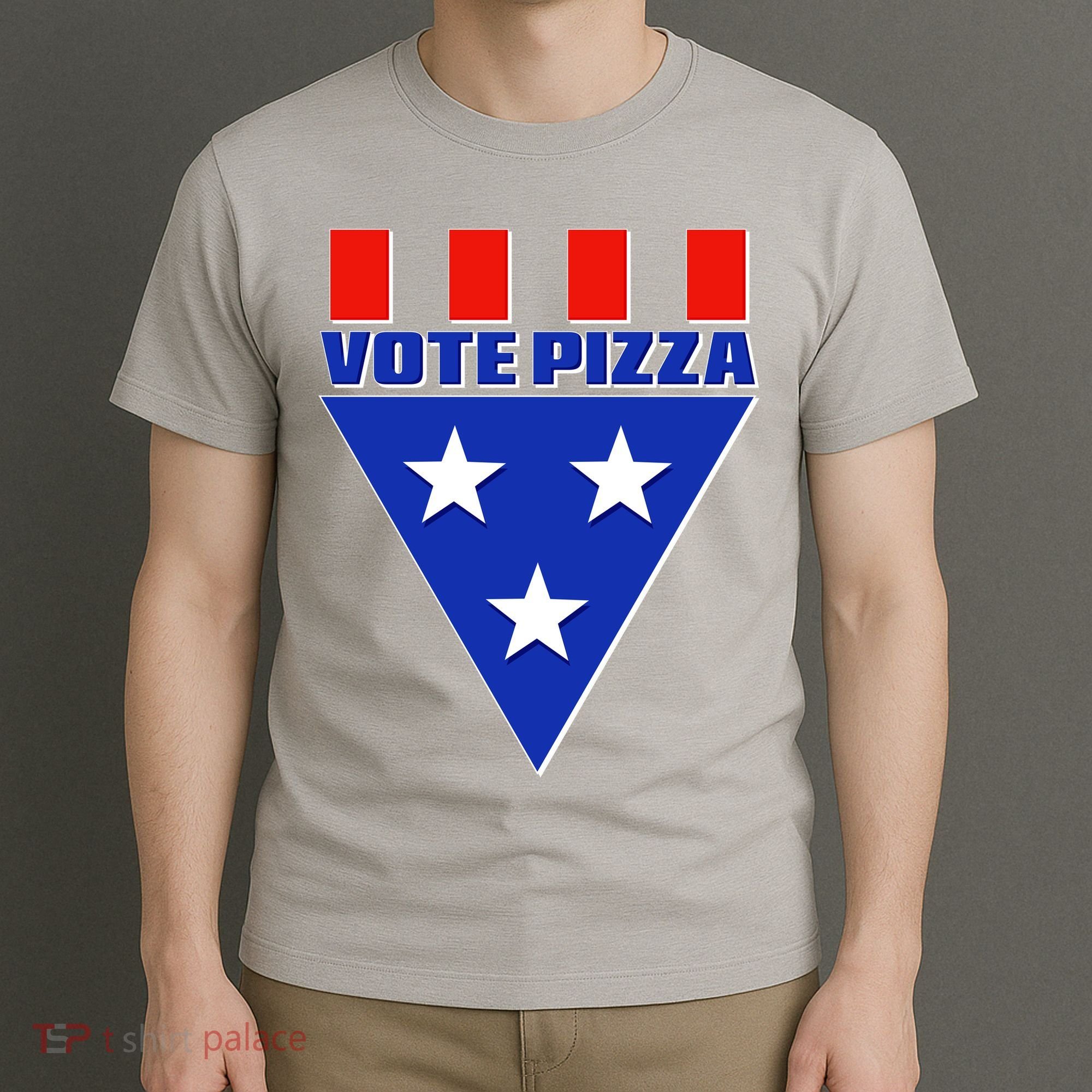 Elections Vote Pizza T-Shirt