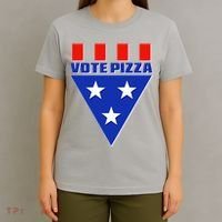 Elections Vote Pizza T-Shirt thumb 4