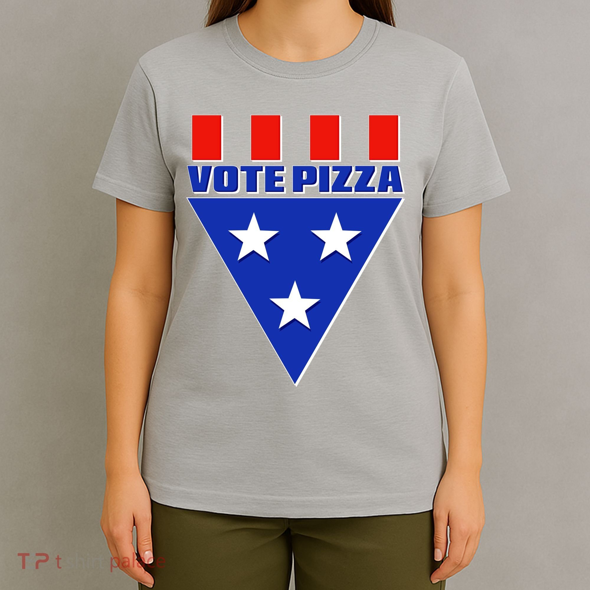 Elections Vote Pizza T-Shirt