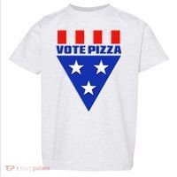 Elections Vote Pizza Toddler T-Shirt thumb 0
